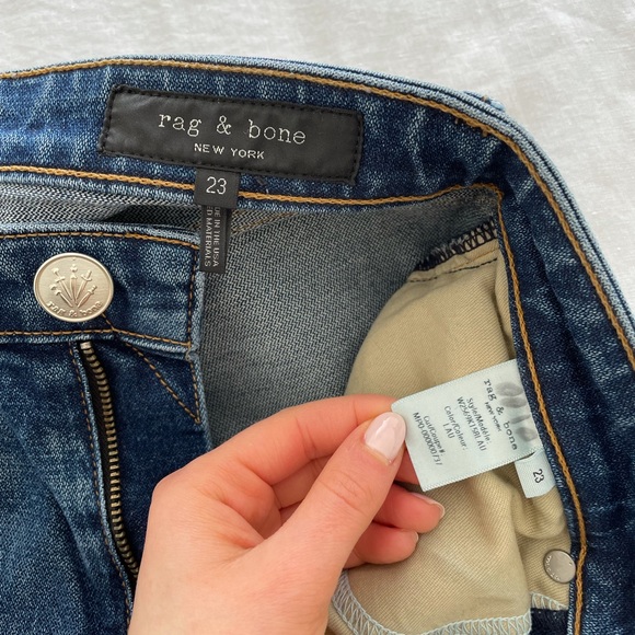 Rag & Bone Ankle Cigarette Jeans - Picture 5 of 6